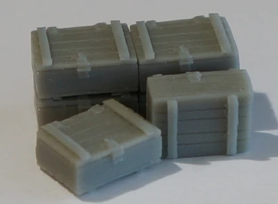 ZA72208  дополнения из смолы  Ящик для выстрелов 45мм (СССР)  (1:72) 2000000257518