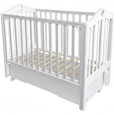 Кровать Антел Дарина-2 маятник+колеса, автостенка, ящик 01120789970
