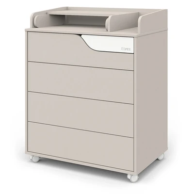 Комод Атон ESMEE ЛДСП, МДФ 800/5 с органайзером и Push-to-open 0128267035