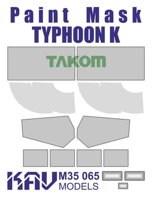 KAV M35 065  Маски окрасочные  Окрасочная маска Тайфун-К (Takom)  (1:35) 2000000174174