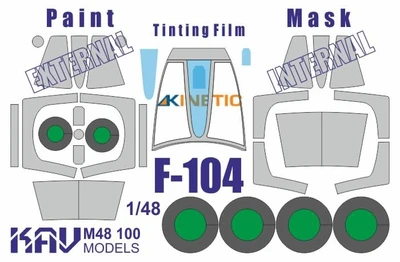 KAV M72 100  инструменты для работы с краской  Окрасочная маска на JLTV (Foreart)  (1:72) 2000002200536