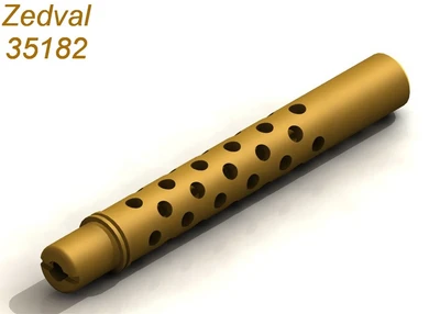 35182  металлические стволы  Ствол пулемета Browning 0.3  M1919A  (1:35) 2000002161783