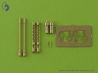 AM-32-026  металлические стволы  Стволы и прицелы к немецкому пулемету MG-81/MG-81Z 2шт.  (1:32) 2000000238678