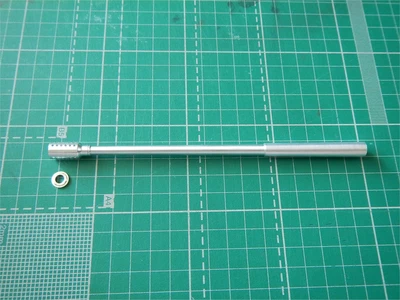 MG-3562  металлические стволы  128-мм Pak 80 "Ягдпантера 2" перфорация в ряд   (1:35) 2000000161044
