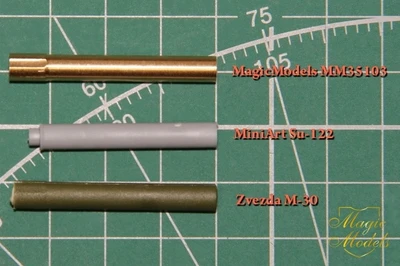 MM35103  стволы  металлические  122 mm barrel M-30(S) howitzer prod.1938.M-30, Su-122  (1:35) 2000000083513