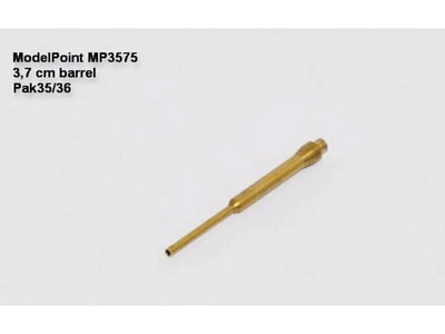 MP3575  стволы металлические  3,7см ствол скрепленный вариант. Pak35/36  (1:35) 2000000088365