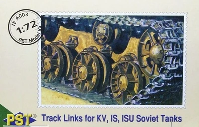 A003  траки наборные  Track links for KV, IS, ISU soviet tanks  (1:72) 2000000158723