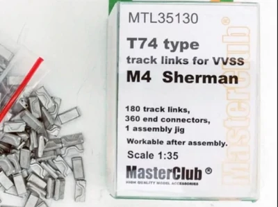 MTL-35130  траки наборные  T74 type M4 Sherman  (1:35) 2000000097251