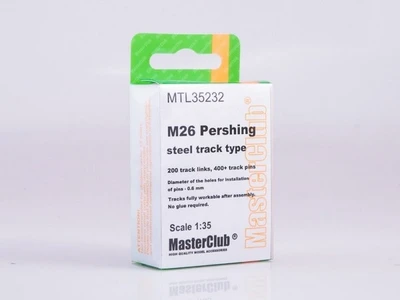 MTL-35232  траки наборные  M26 Pershing steel track type  (1:35) 2000000102313