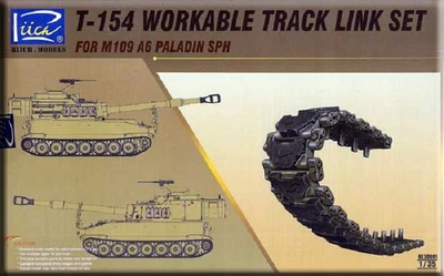 RE30001  траки наборные  T-154 workable track link set for M109 A6 SPH  (1:35) 6953391900166
