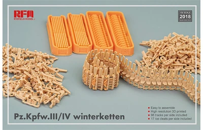 RM-2018  траки наборные  Pz.Kpfw.III/IV winterketten  (1:35) 4897062620811