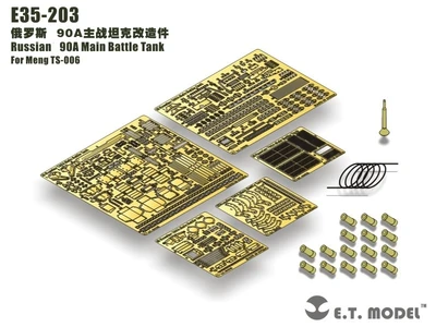 E35-203  фототравление  Танк-90A Main Battle Tank for MENG TS-006  (1:35) 2000002168485
