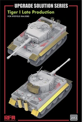 RM-2053  фототравление  Upgrade Set for Tiger I Ausf. E Late Production (RFM5080)  (1:35) 897062621344