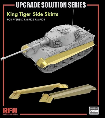 RM-2080  фототравление  King Tiger Side Skirts Upgrade Solution Series  (1:35) 2000002174561