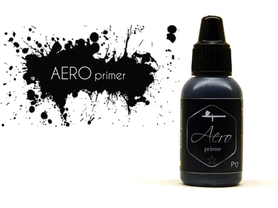 P17  грунтовка  Pacific88 Грунт AERO Черный (Black primer) 18мл., арт.P17 4670404187346