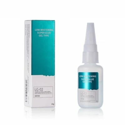 LG-02  клей  Цианоакрилатный клей (гель), 20 гр. Low-Fogging Gel CA 6970845569663