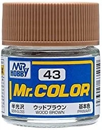 C 43  краска 10мл  WOOD BROWN 2000002109501