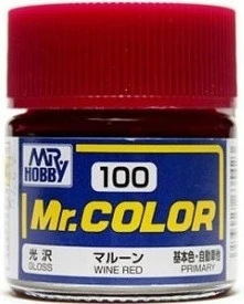 C100  краска 10мл  WINE RED 2000002089162