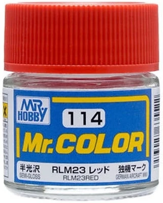 C114  краска 10мл  RLM23 RED 2000002089216