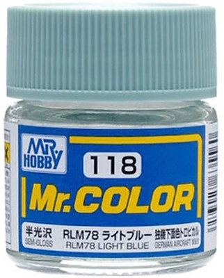 C118  краска 10мл  RLM78 LIGHT BLUE 2000002109822