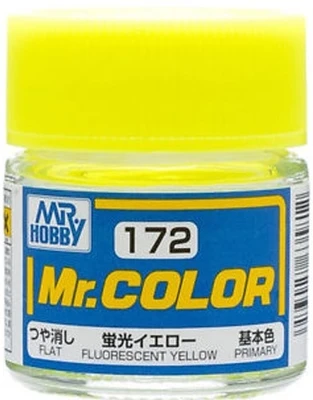 C172  краска 10мл  FLUORESCENT YELLOW 2000002109907