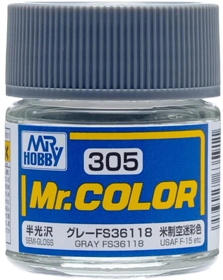 C305  краска 10мл  GRAY FS36118 4973028635911