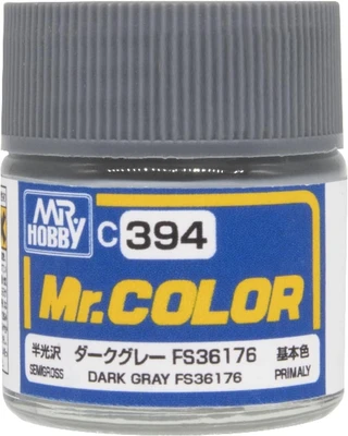 C394  краска 10мл  DARK GRAY FS36176 4973028734416
