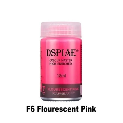 F-6  краска  18мл Flourescent Pink 6970845562701