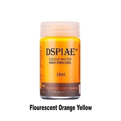 F-7  краска  18мл Flourescent Orange Yellow 6970845562718
