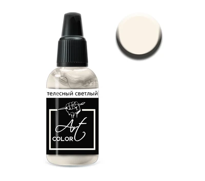 FM04  краска  Art Color Телесный светлый розоватый (Ligth pink flesh) 10мл.  арт. FM04 2000002215943