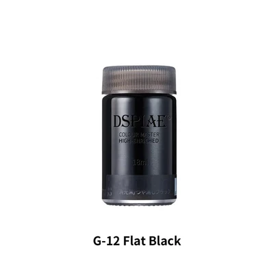 G-12  краска  18мл Flat Black 6970845562190