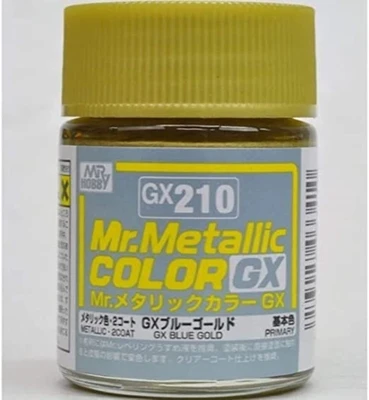 GX210  краска 18мл  Blue Gold Metallic 4973028033410