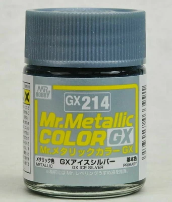 GX214  краска 18мл  Ice Silver Metallic 4973028033991