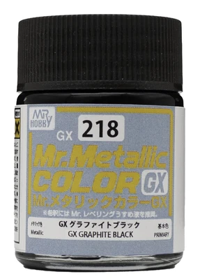 GX218  краска 18мл  Graphite Black 4973028508642
