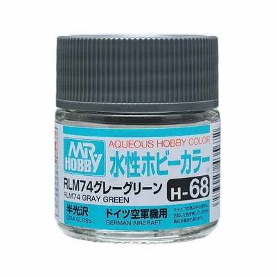 H 68  краска 10мл  RLM74 DARK GRAY 2000002108801