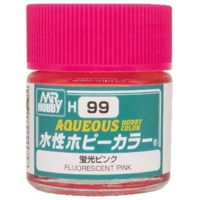 H 99  краска 10мл  FLUORESCENT PINK 4973028734386