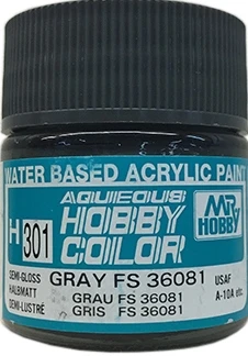 H301  краска 10мл  GRAY FS36081 2000002108993