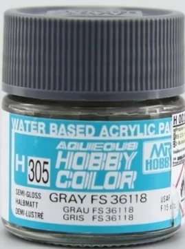 H305  краска 10мл  GRAY FS36118 4973028504958