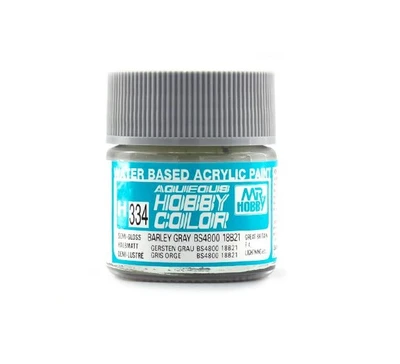H334  краска 10мл  BARLEY GRAY BS4800/18B21 2000002109136