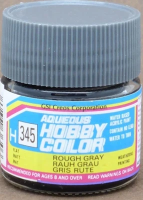 H345  краска 10мл  ROUGH GRAY 2000002088806