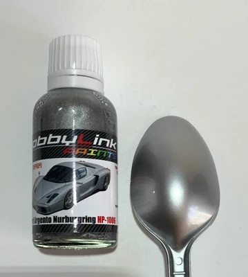 HP-1006  краска  лаковая HobbyLink 30мл.  Ferrari Argento Nurburgring 2000002210665