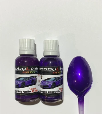 HP-1108  краска  лаковая HobbyLink 30мл.  Lamborghini Viola Parsifae 2-х слойная 2000002211266