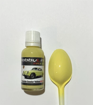 HP-2014  краска  лаковая HobbyLink 30мл.  Porsche Condor Yellow 2000002211624