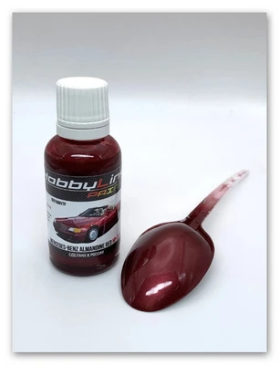 HP-2217  краска  лаковая HobbyLink 30мл.  Mercedes-Benz Almandine Red 2000002218913