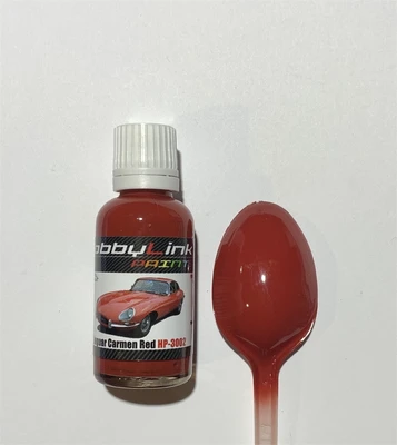HP-3002  краска  лаковая HobbyLink 30мл.  Jaguar Carmen Red 2000002211341
