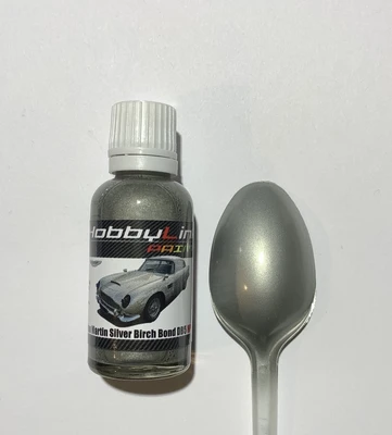 HP-3301  краска  лаковая HobbyLink 30мл.  Aston Martin Silver Birch James Bond DB5 2000002211648