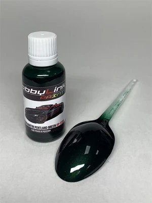 HP-3306  краска  лаковая HobbyLink 30мл.  Aston Martin Pentland Green 2000002211785