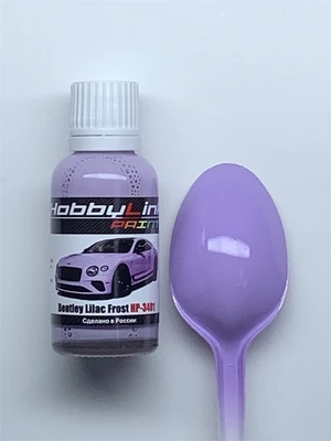 HP-3401  краска  лаковая HobbyLink 30мл.  Bentley Lilac Frost 2000002211921
