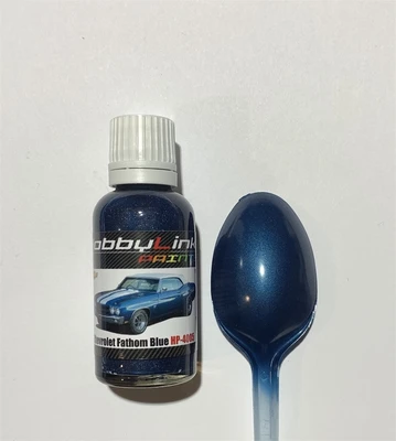 HP-4005  краска  лаковая HobbyLink 30мл.  Chevrolet Fathom Blue 2000002211167