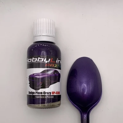 HP-4305  краска  лаковая HobbyLink 30мл.  Dodge Plum Crazy 2000002210719